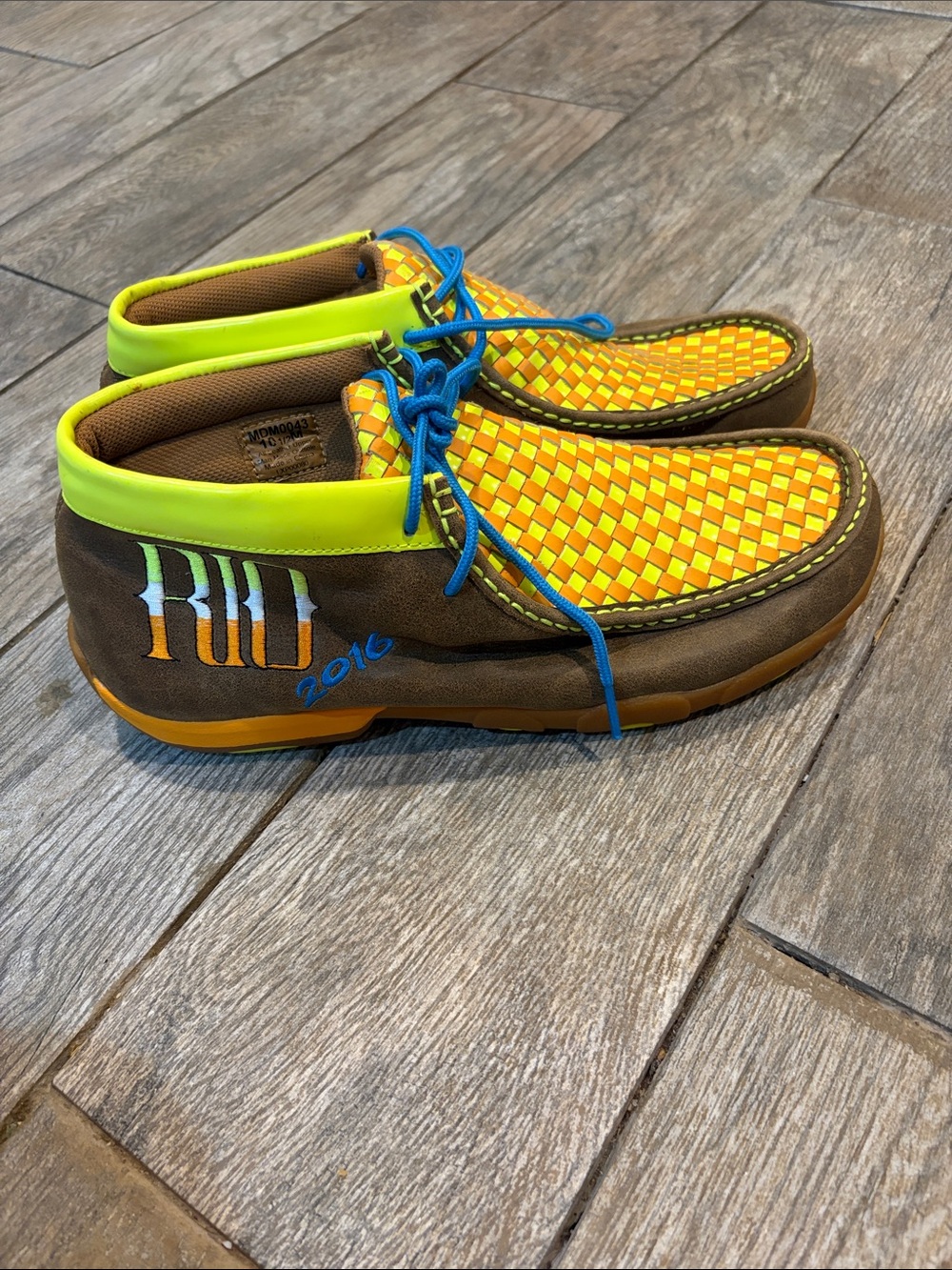 Twisted X Rio 2016 Driving Moccasins Men’s size 10.5